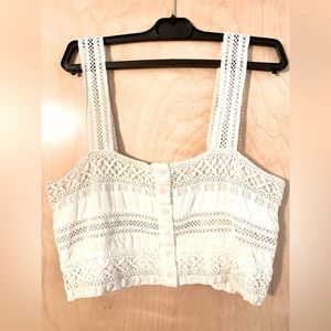 American Eagle M crop top